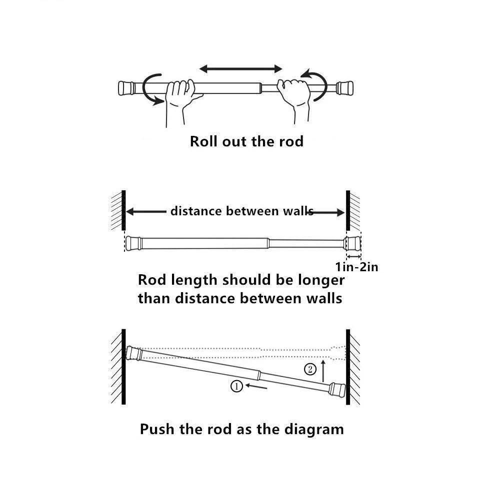 Multifunctional EasyFix Adjustable Rod